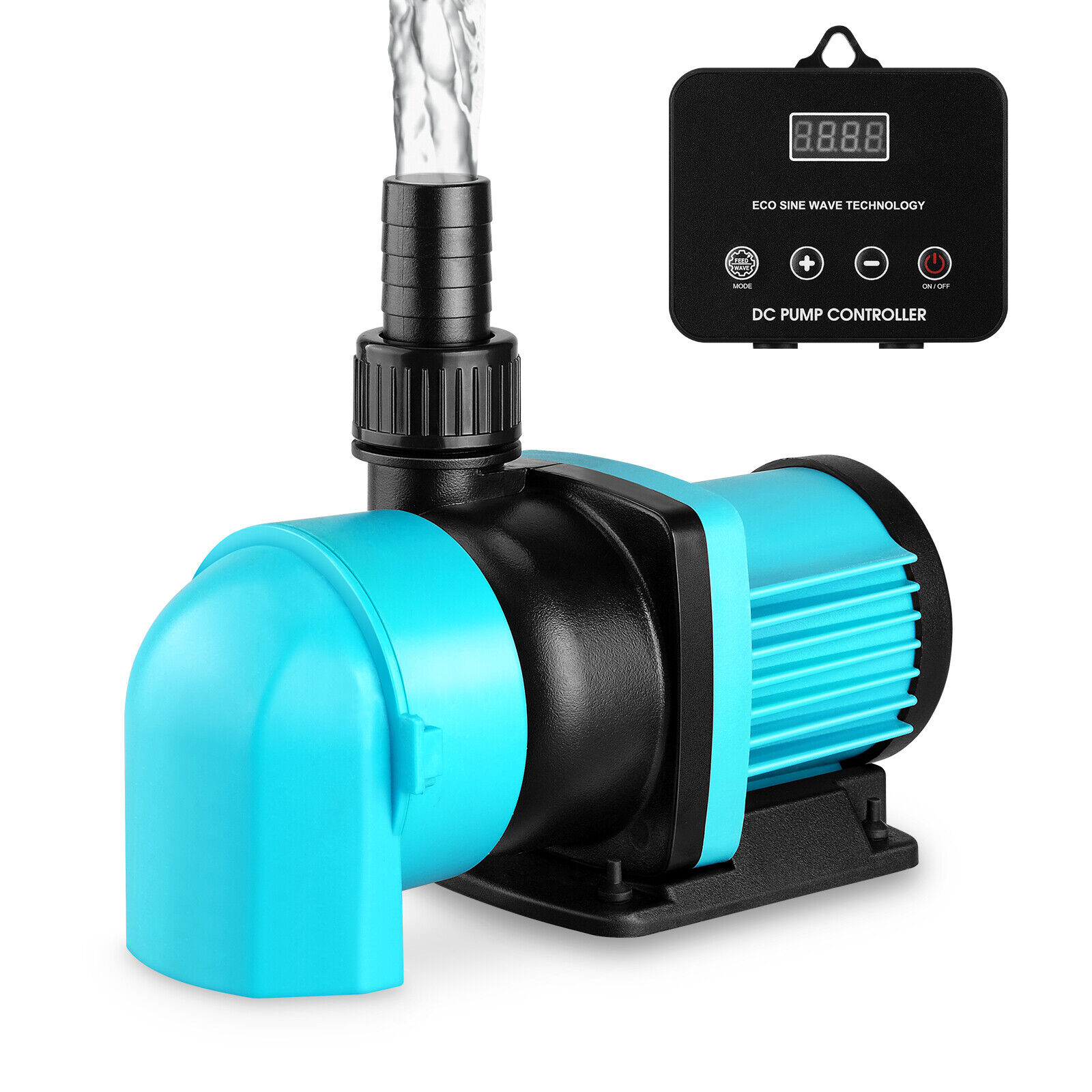 Aquarium 24V DC Water Pump with Controller , Submersible and Inline Return Pump 