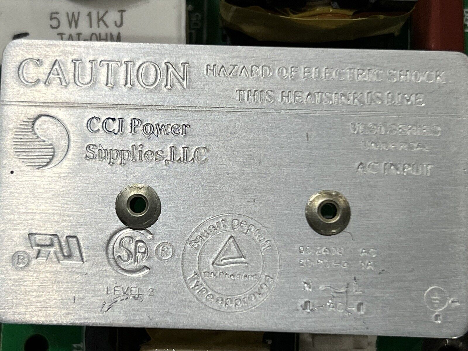 CCI POWER power supply VL30 SERIES