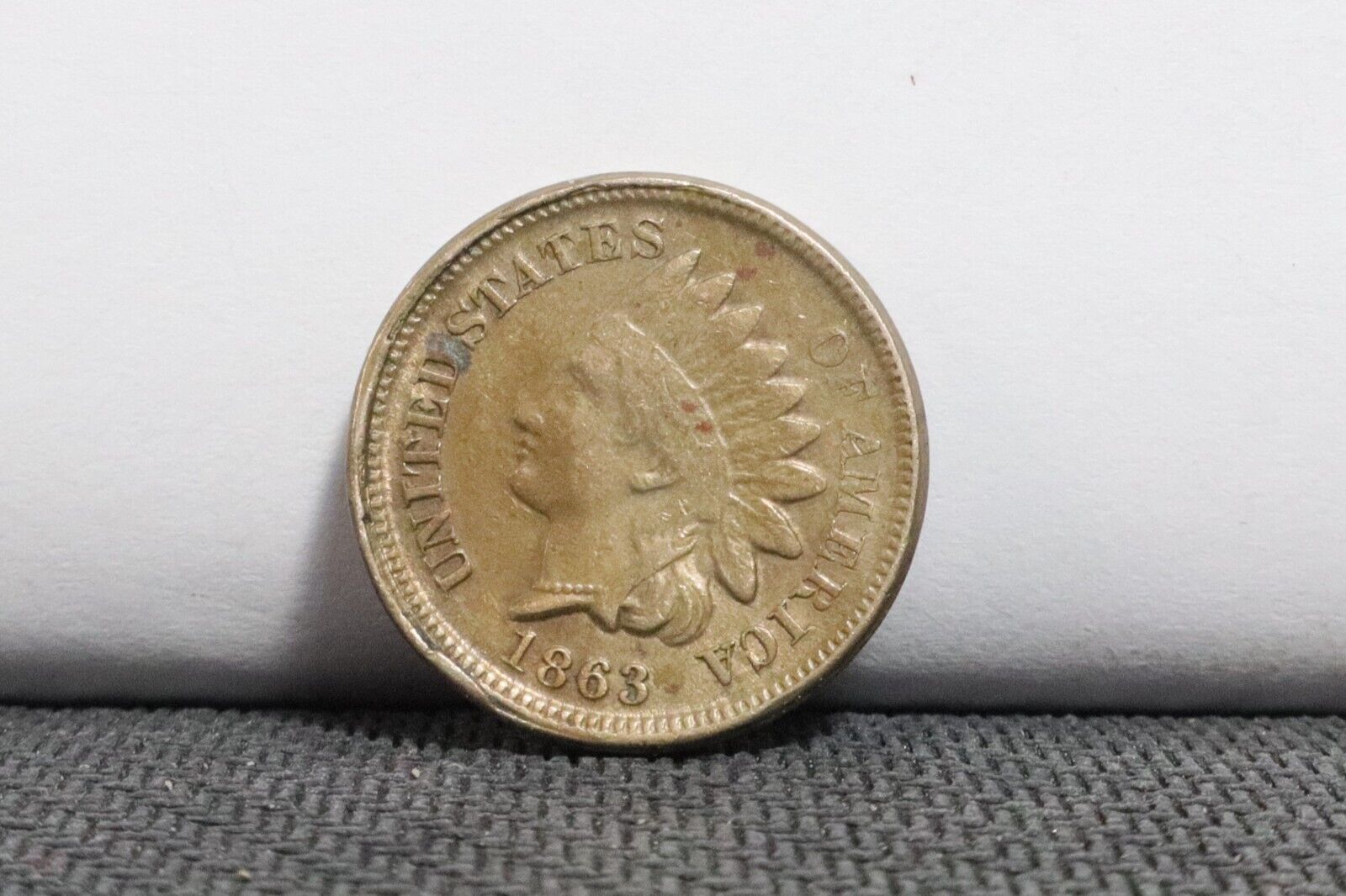 1863 Indian Head Cent 411