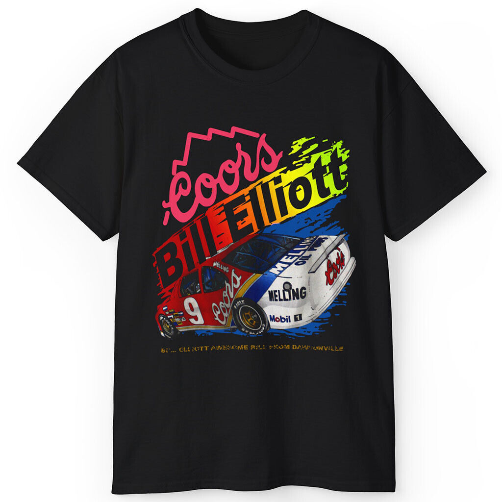 Rare Vintage Coors Bill Elliott Shirt