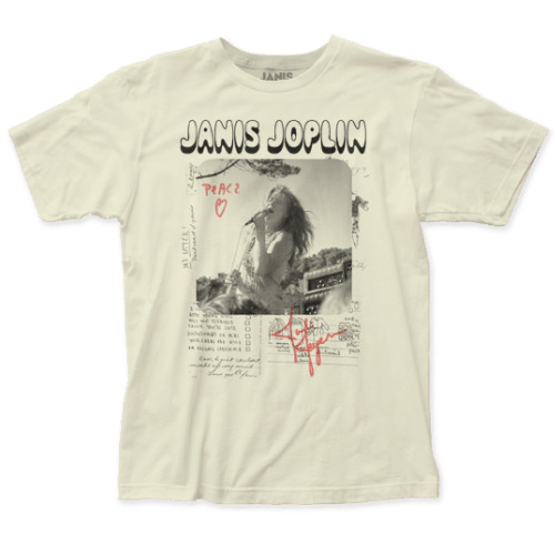 Janis Joplin Vintage Style Shirt | Officially Licensed Rock n' Roll Tee