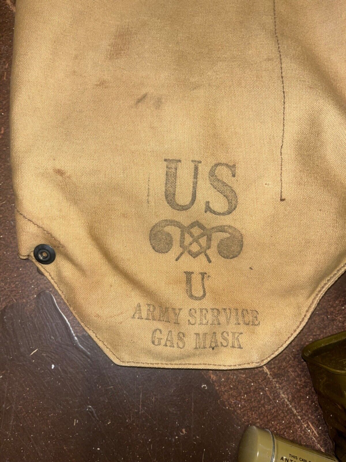 RARE Pre- WWII US Army Service Gas Mask By Firestone made June 1941