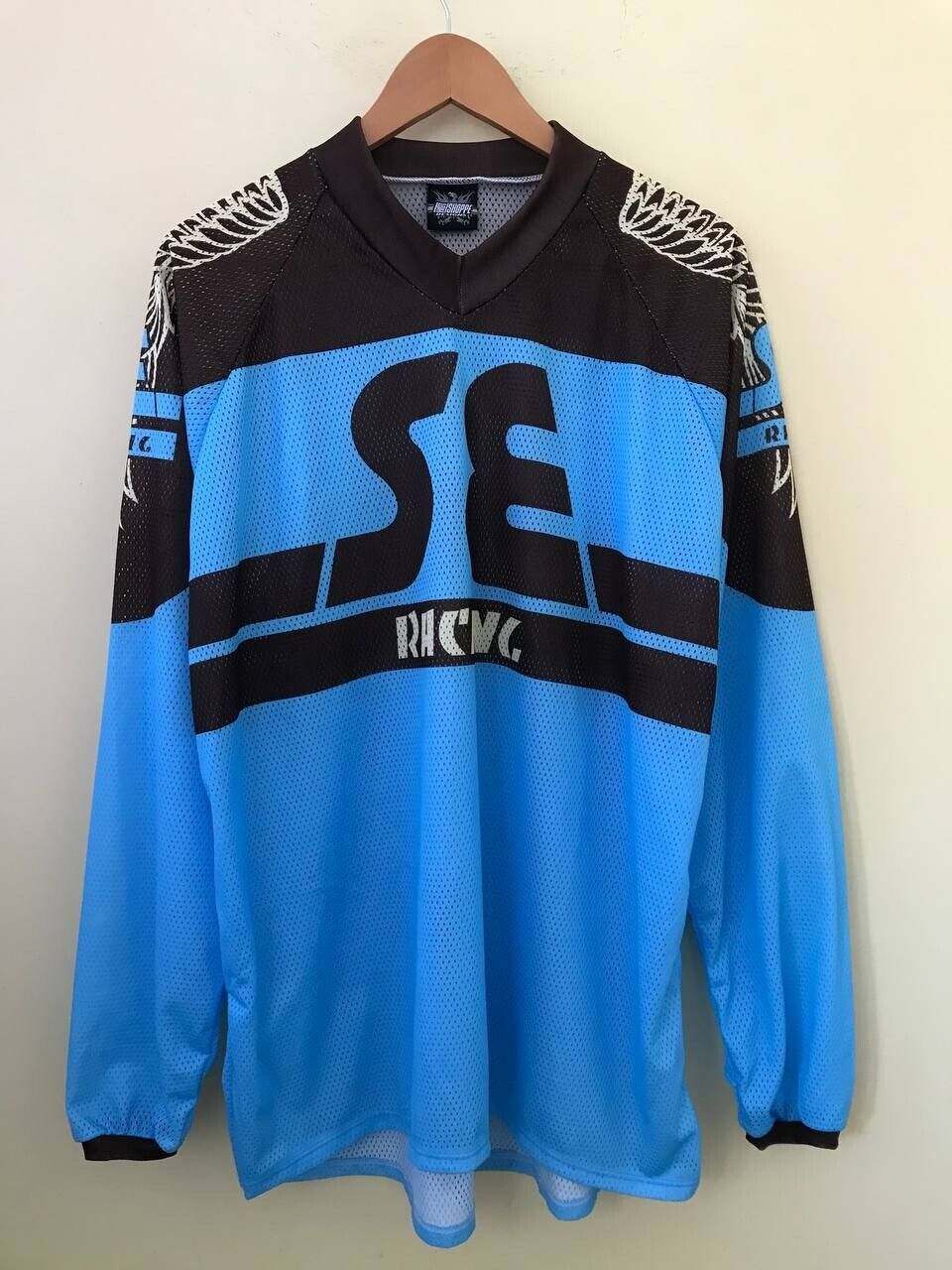 BMX SE Racing Hot Shoppe Designs vintage 90s made in USA jersey shirt. Size XXL