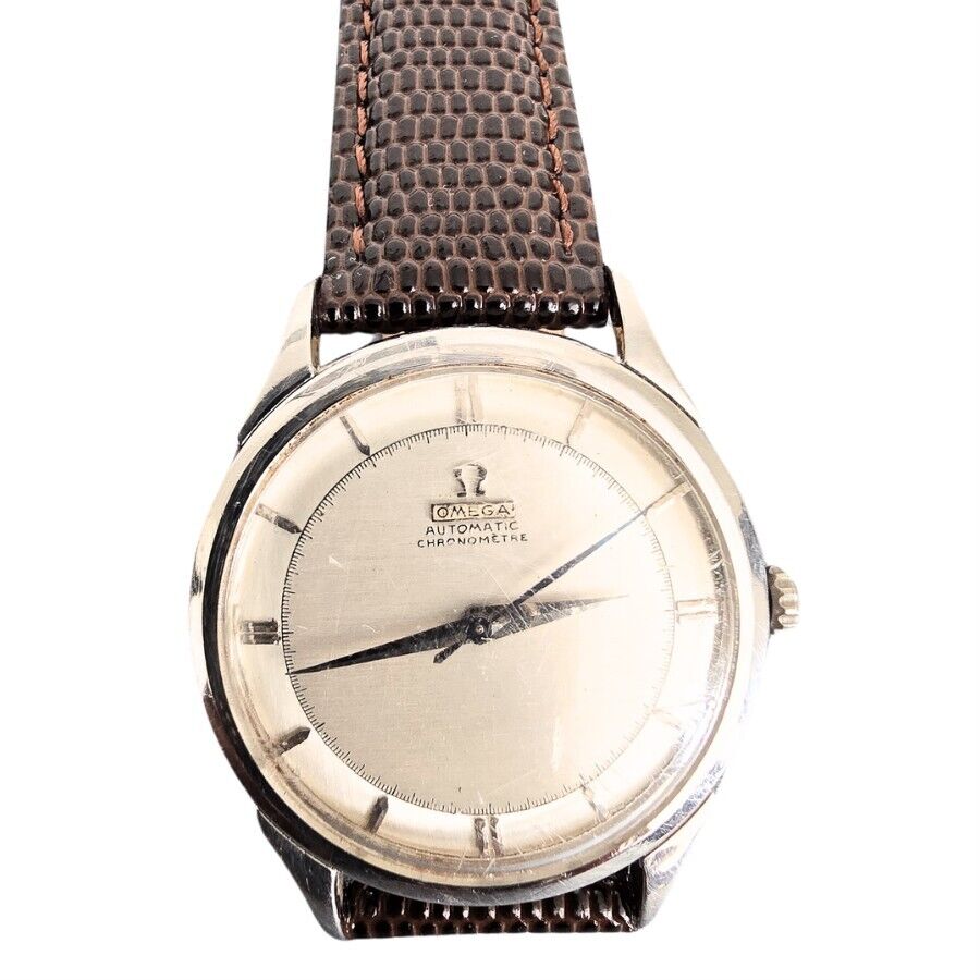 Omega Rare 1950's Automatic Chronometre Men's Watch 352 RG,35mm.Works As Designe