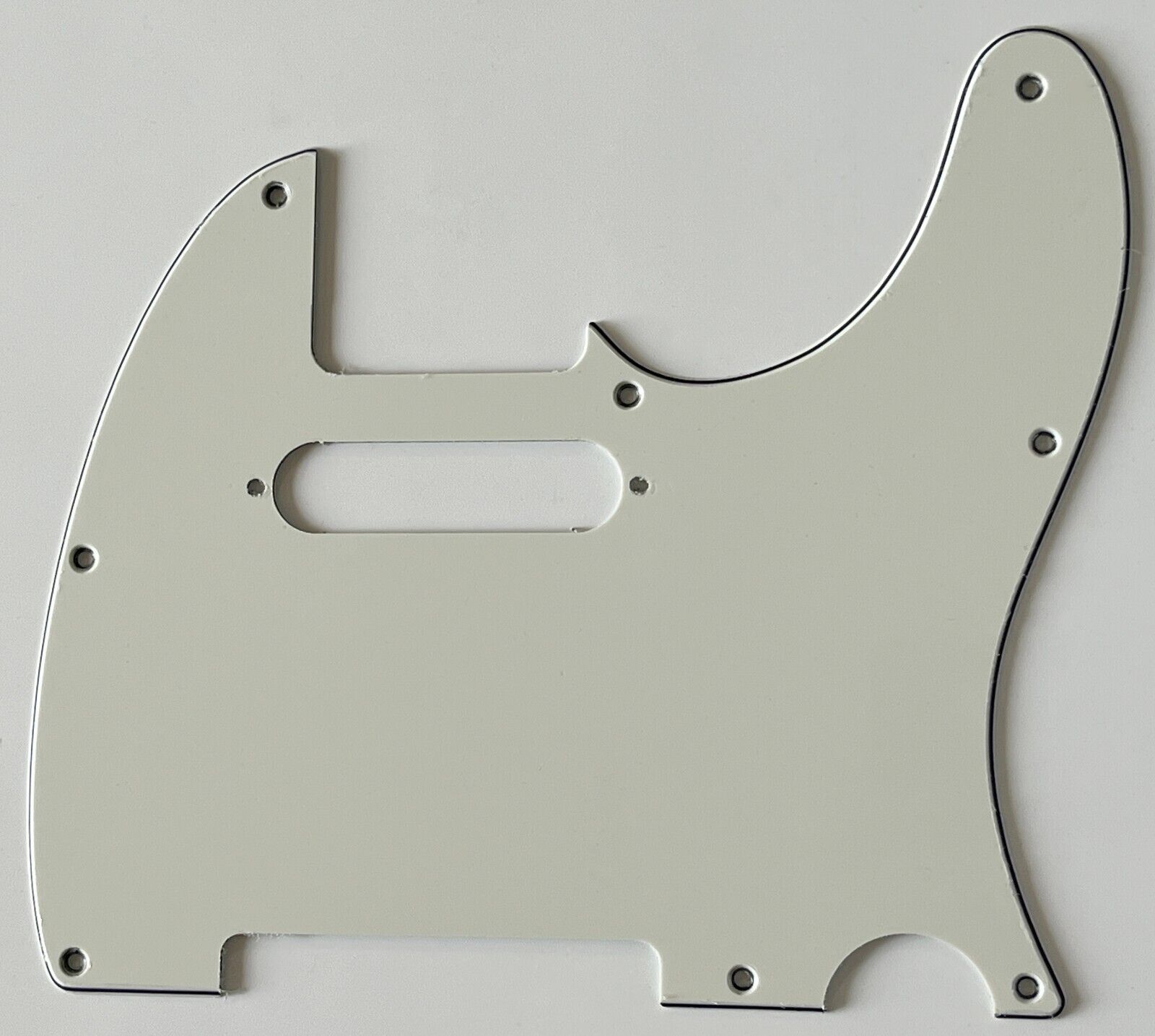 For Fit Fender Tele 1962 Stratocaster Pickup Guitar Pickguard 3 Ply Parchment