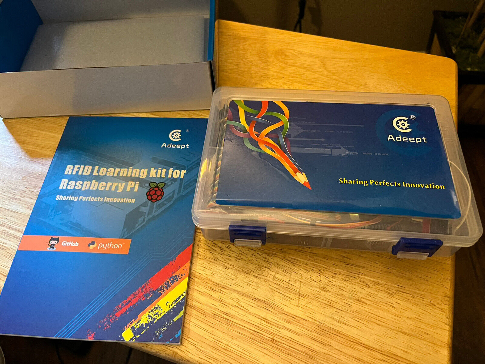 Adeept RFID Starter Learning Kit for Rasberry Pi *New Open Box*