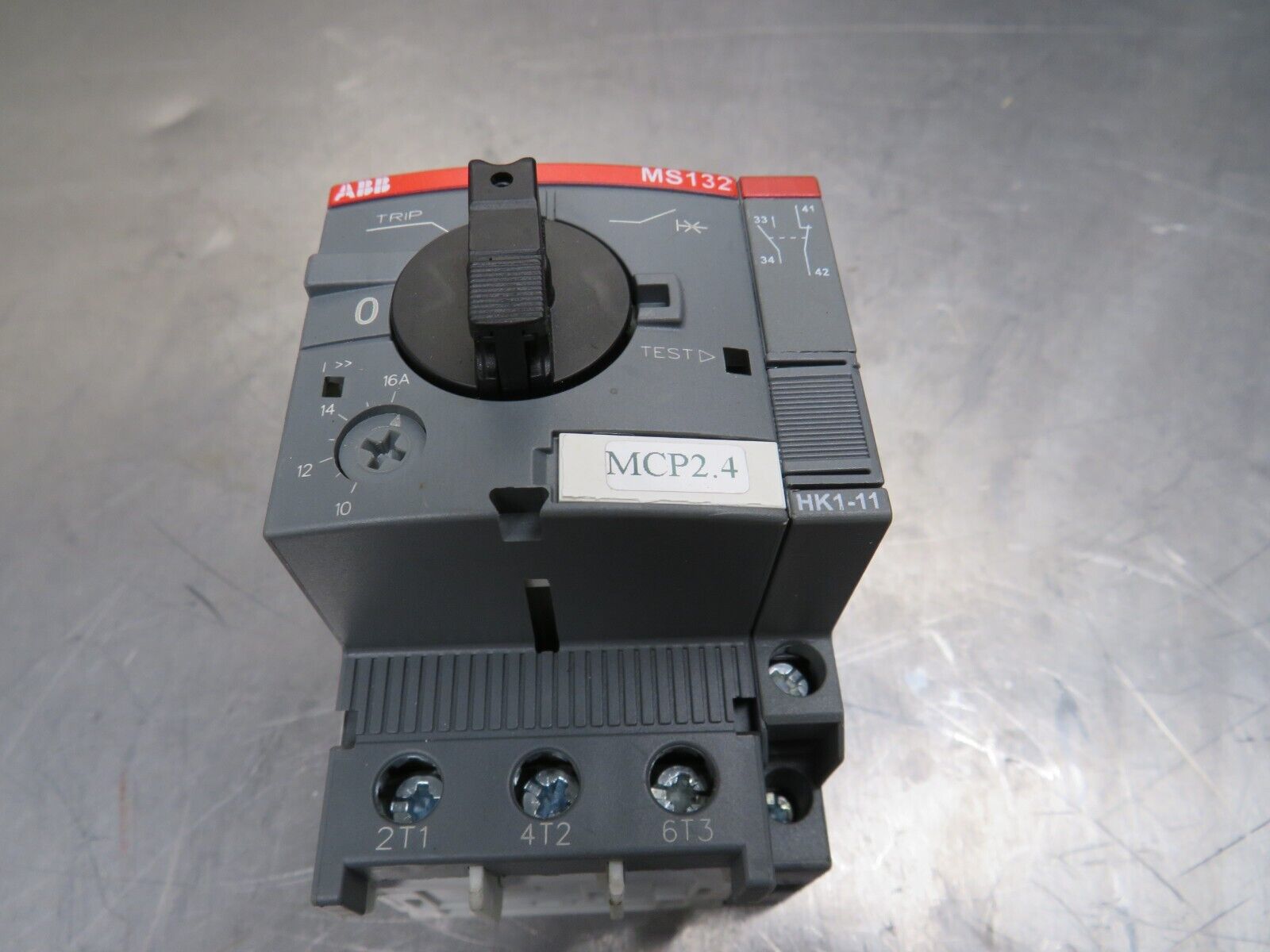 ABB MS132-16 Circuit Breaker With HK1-11