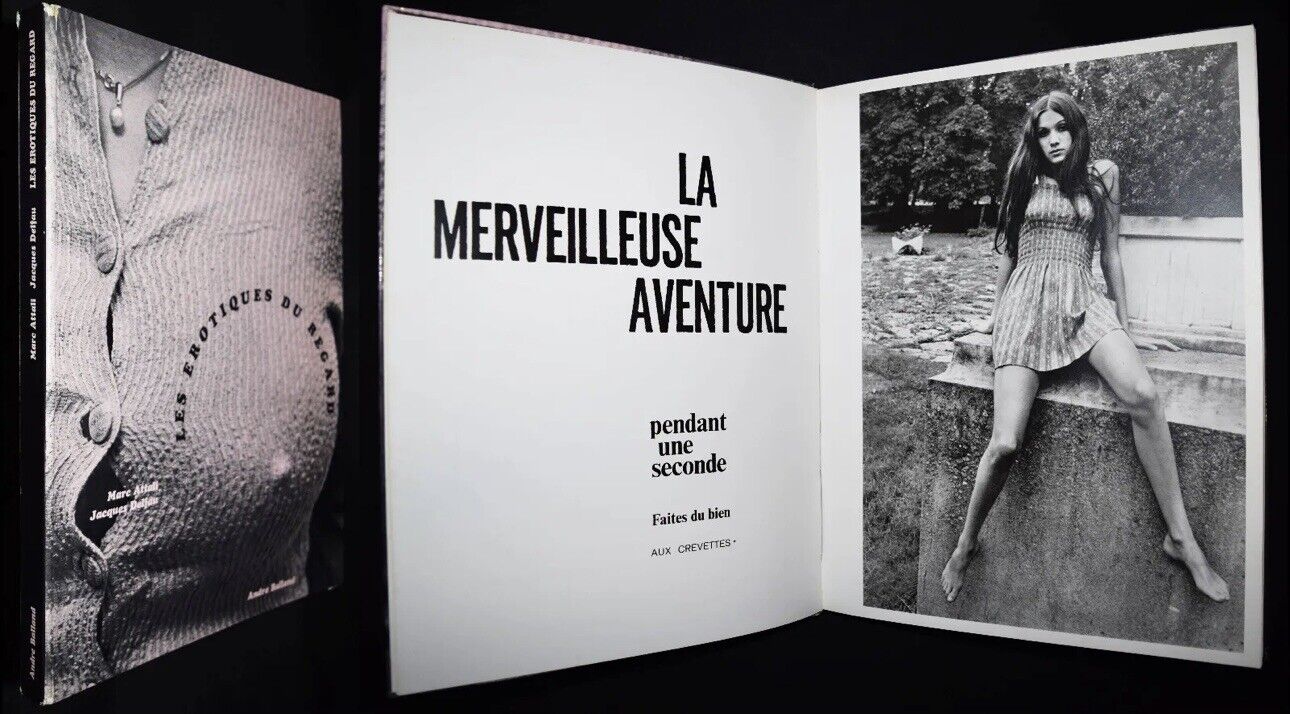 Jacques Delfau Marc Attali / Les Erotiques Du Regard -  1st Edition 1968