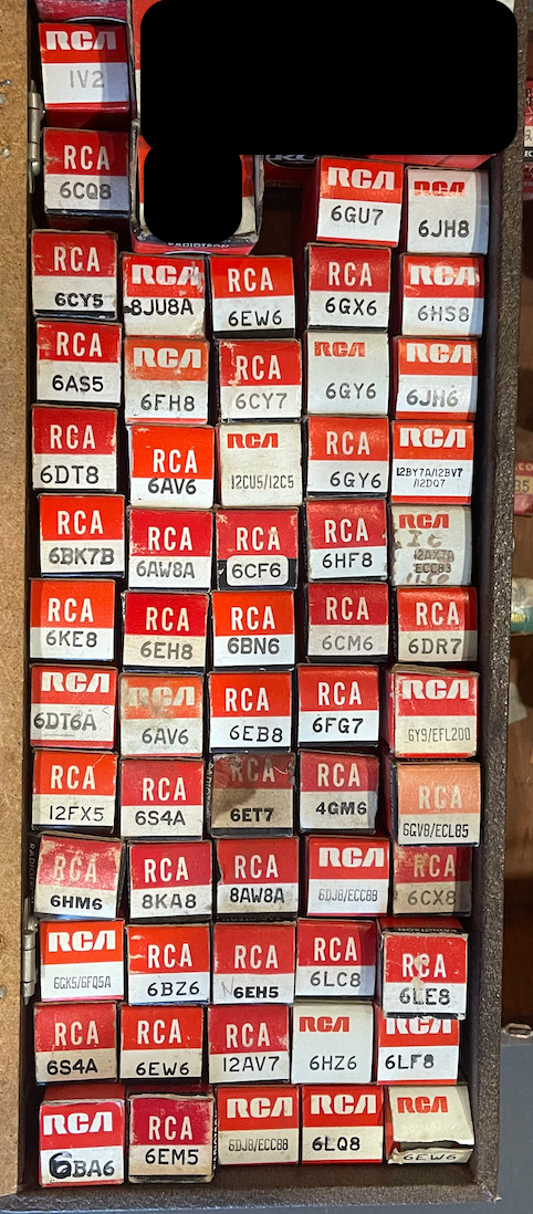 RCA Electron Vintage Tv/Radio Tubes NOS - READ DESCRIPTION
