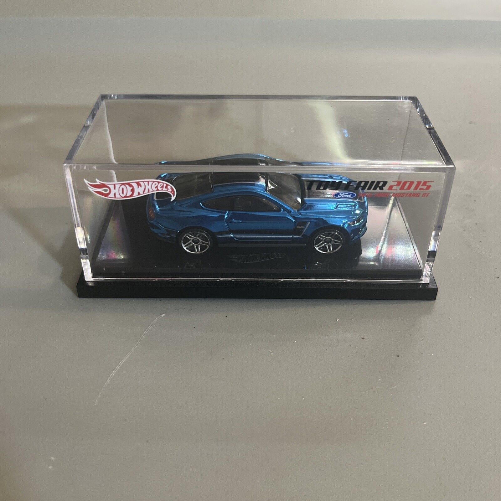Hot Wheels Toy Fair 2015 Ford Mustang GT 1:64 Limited Edition- Super Rare