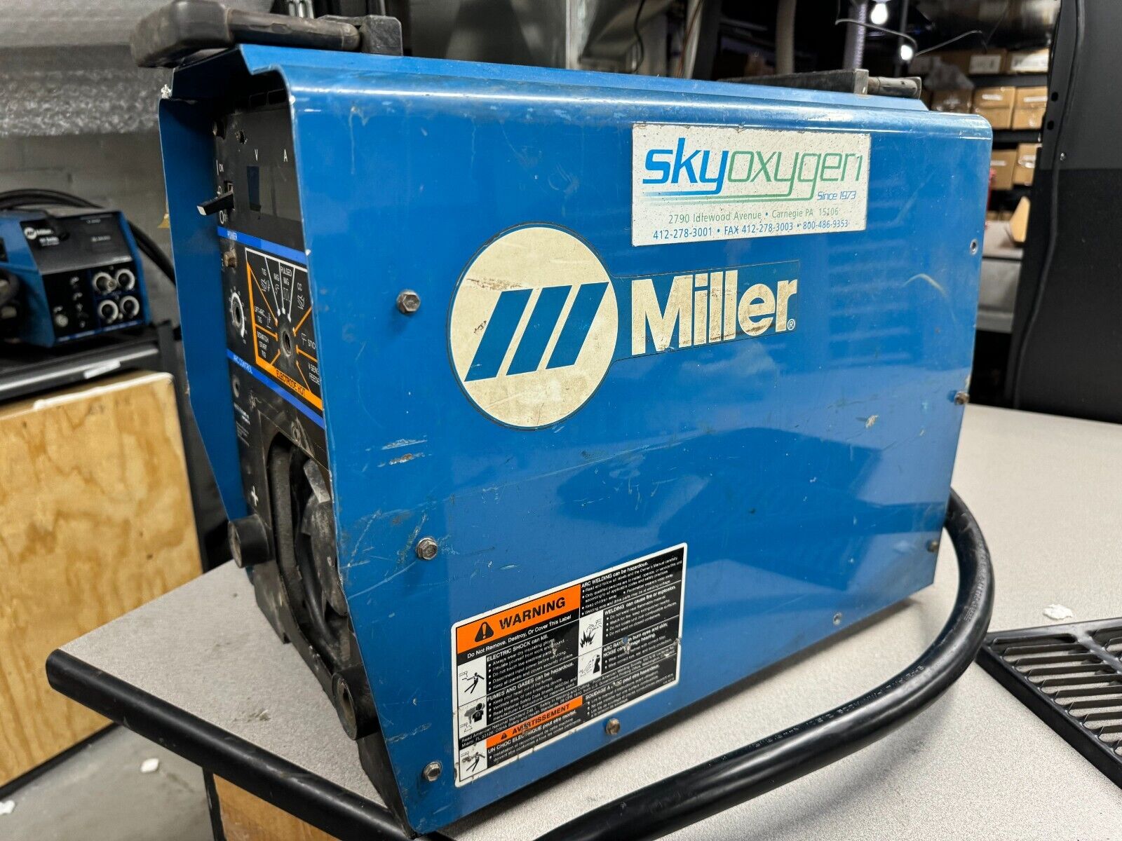 Miller XMT 304 CC DC Inverter Arc Welder - AS is / for parts