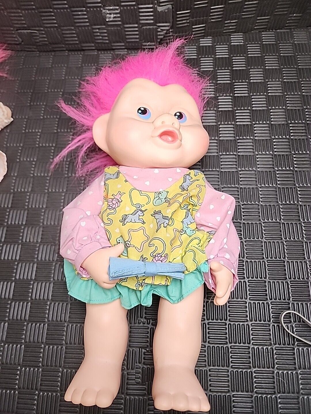 RARE Magic Trolls Babies  Brianna Doll No Box Applause 1991 Vintage Rare