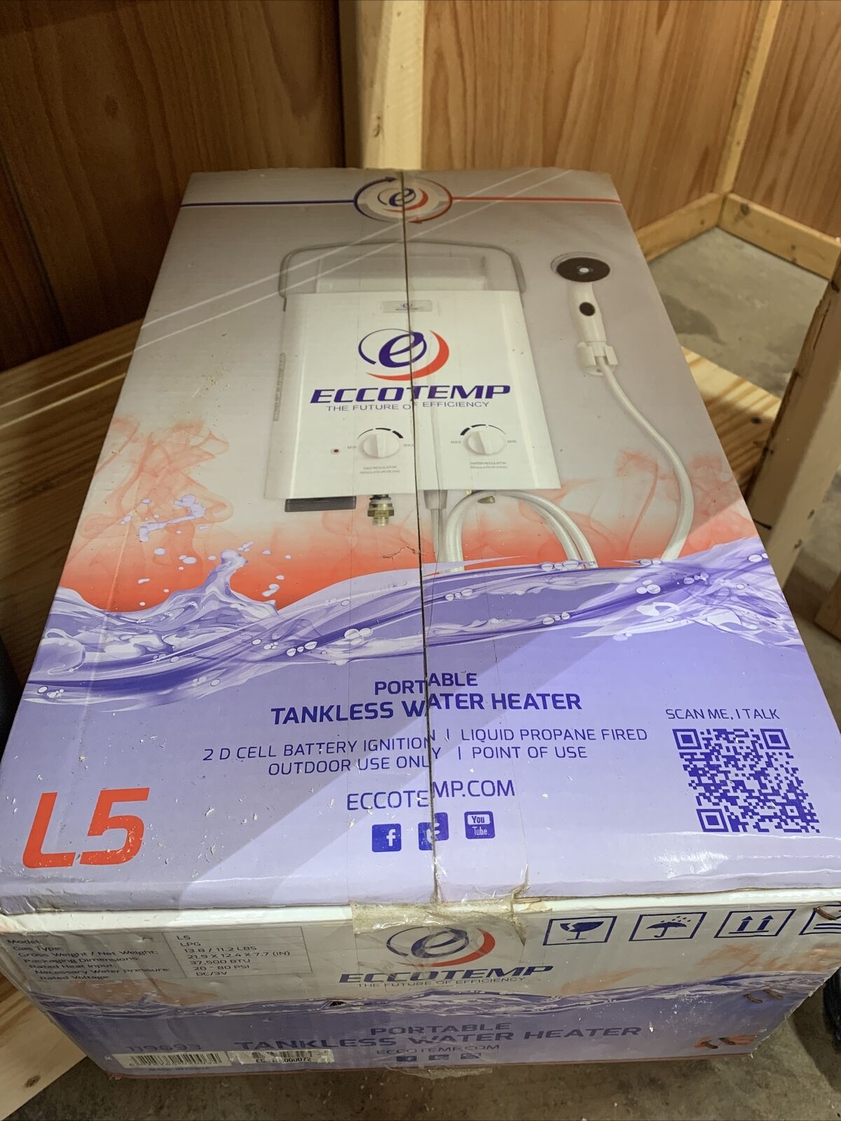 Eccotemp L5-PS Tankless Water Heater