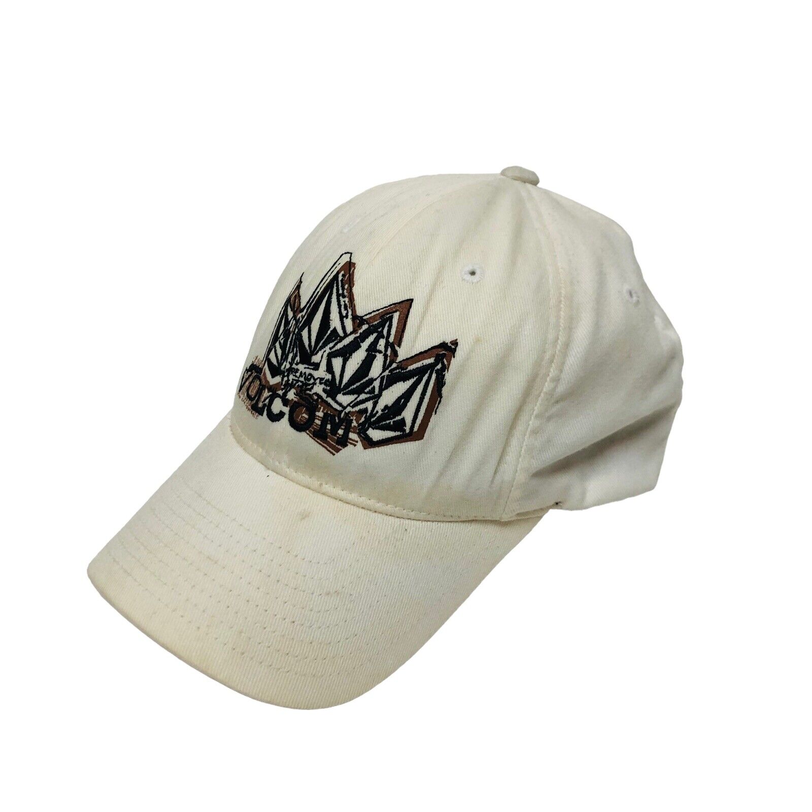 Volcom Hat Cap Size XS Stretch Fit Embroidered Flexfit Distressed H14