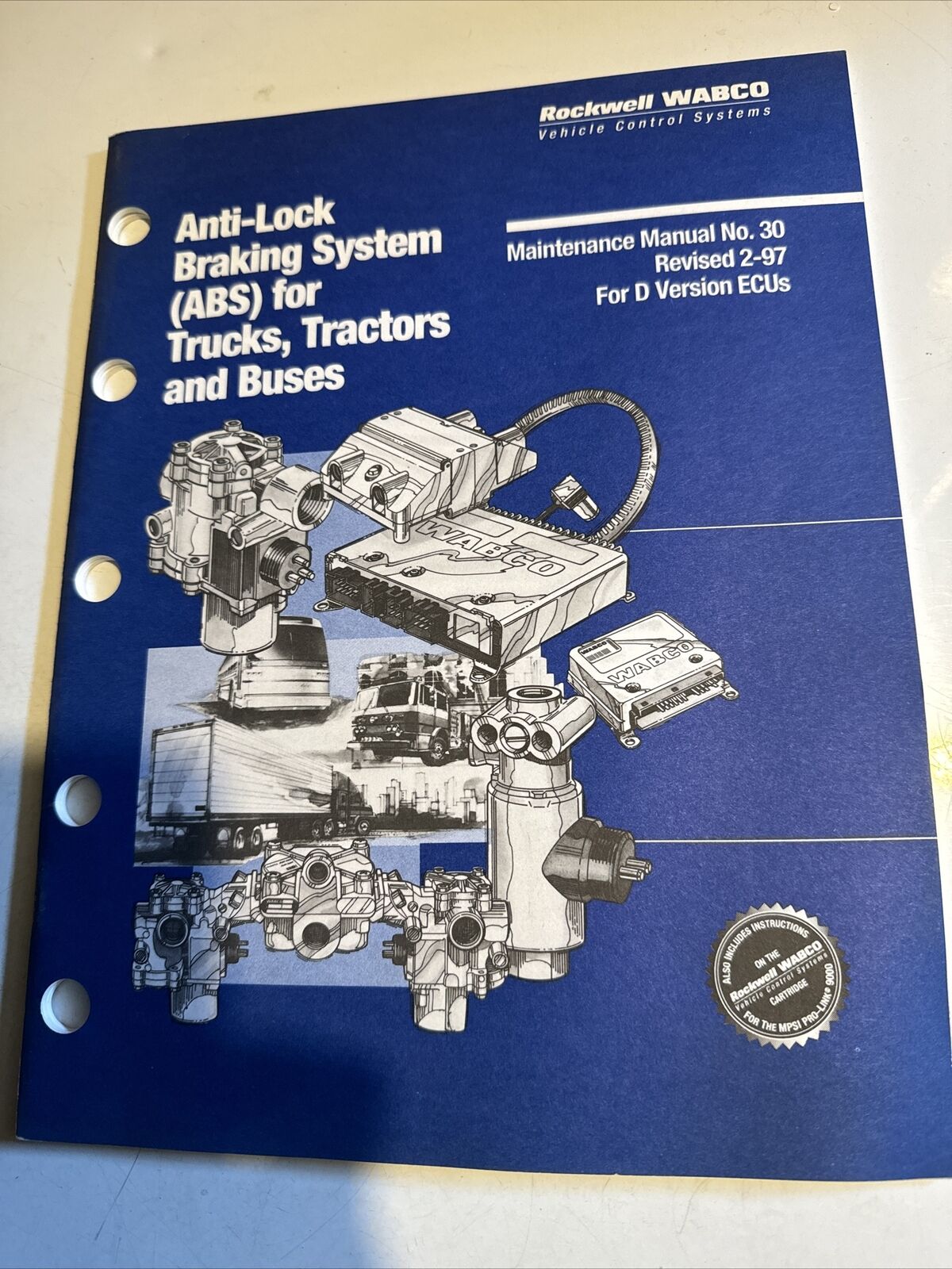 Rockwell WABCO Anti-Lock Braking System (ABS) Maintenance Manual No. 30