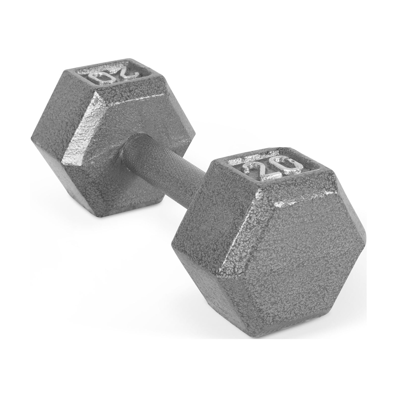 15lbs-35lbs Barbell Cast Iron  Exercise & Fitness Training Hex Dumbbell, Single