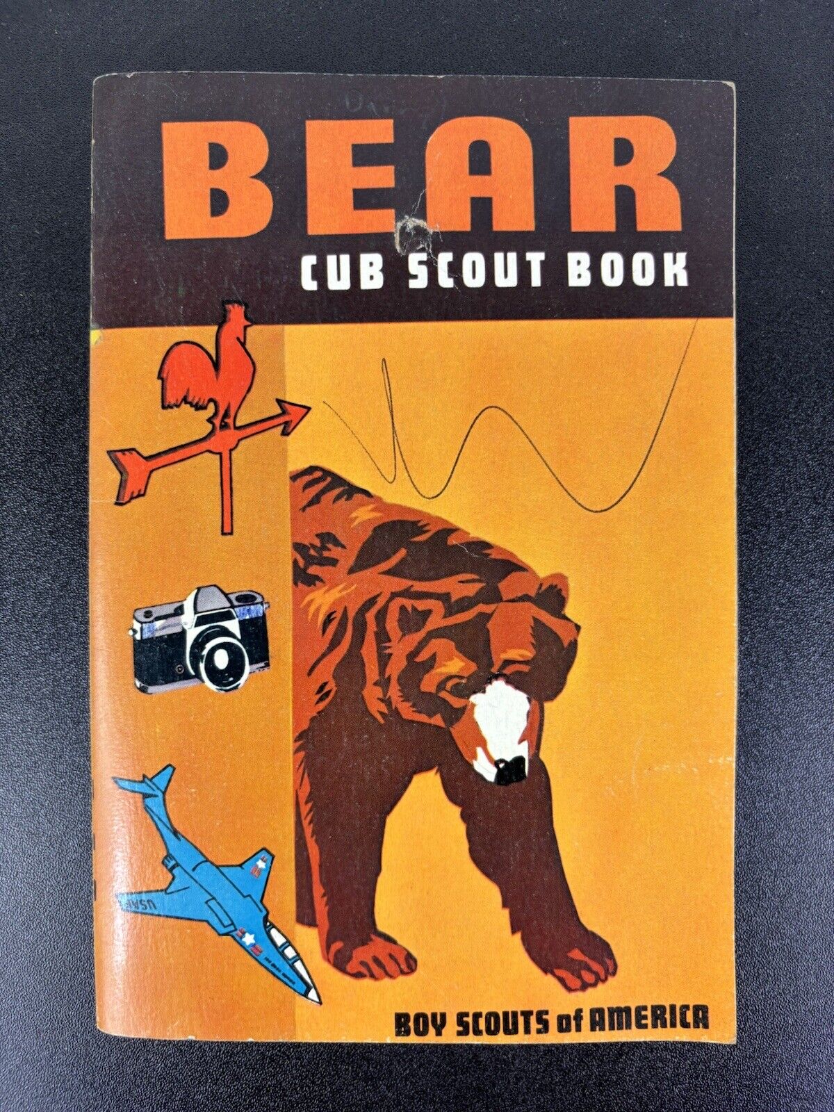 Boy Scouts of America - 1981 Vintage Bear Cub Scout Book w/Parent's Supplement