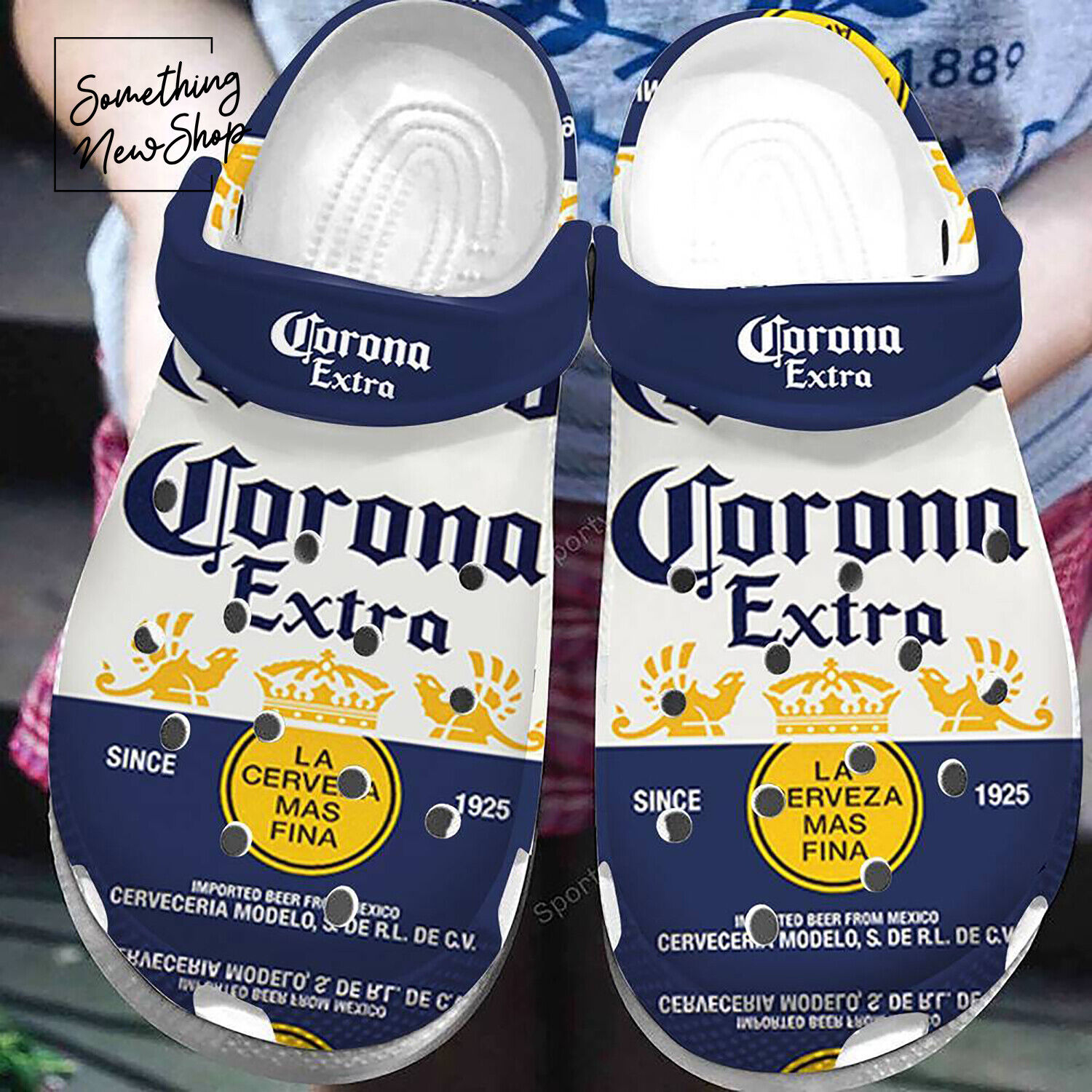 Original Corona Extra Beer Clogs Shoes Slip On For Men and Women