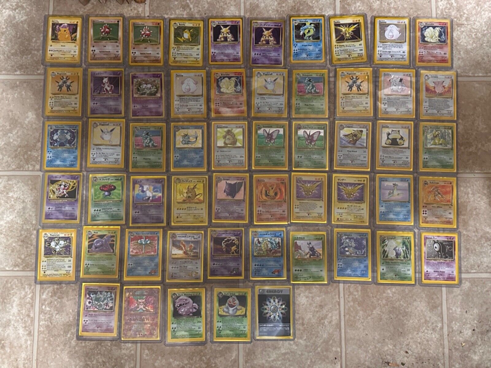💥Lot of 18 VINTAGE Pokemon Cards WOTC ONLY 1st Edition, HOLO RARE & Rare💥EPIC