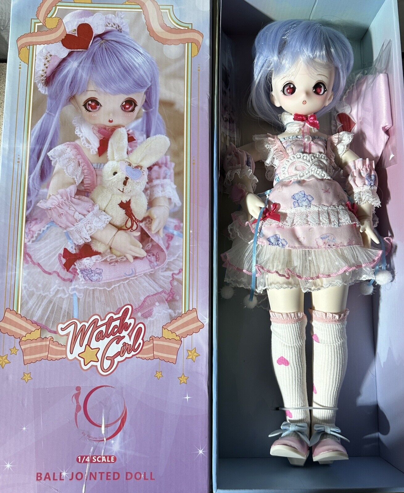 DBS Icy Fortune Days Anime Style 1/4 BJD Match Girl 16\