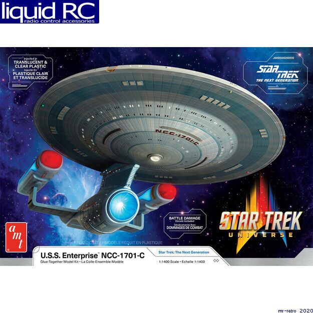 AMT 1332M Star Trek U.S.S. Enterprise NCC-1701-C 1/1400