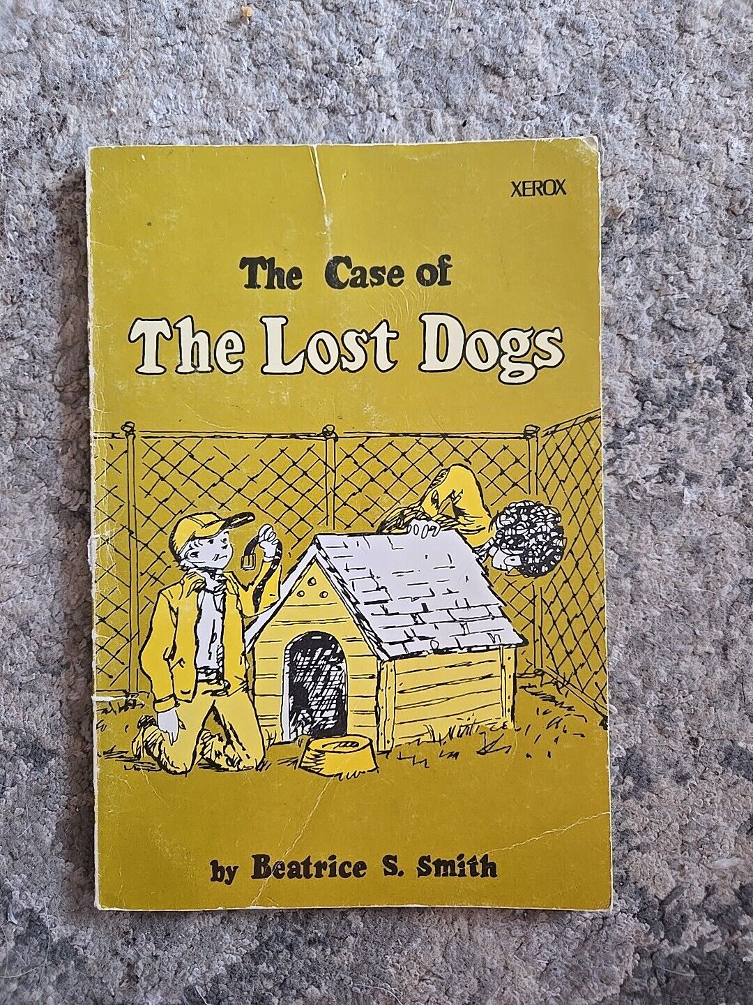VINTAGE 1976 THE CASE OF THE LOST DOGS BEATRICE S. SMITH 1ST EDITION PB XEROX