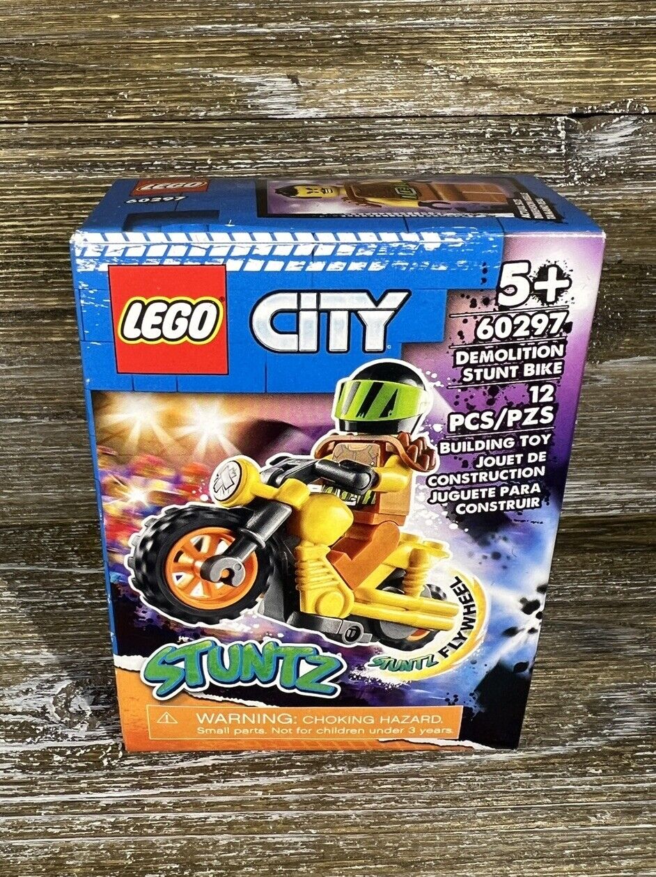 LEGO Town City Stuntz 60297 Demolition Stunt Bike New Sealed