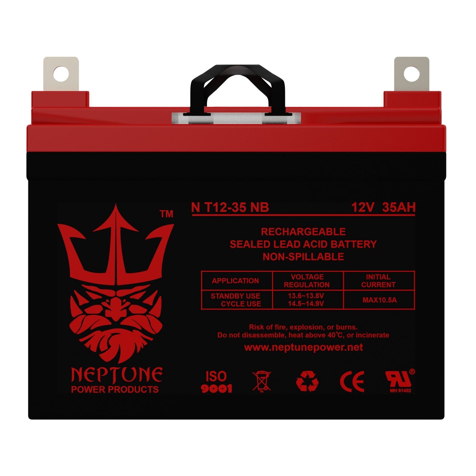 Speedex Tractor Co. 820 12V 35Ah SLA Replacement Lawn mower Battery by Neptune