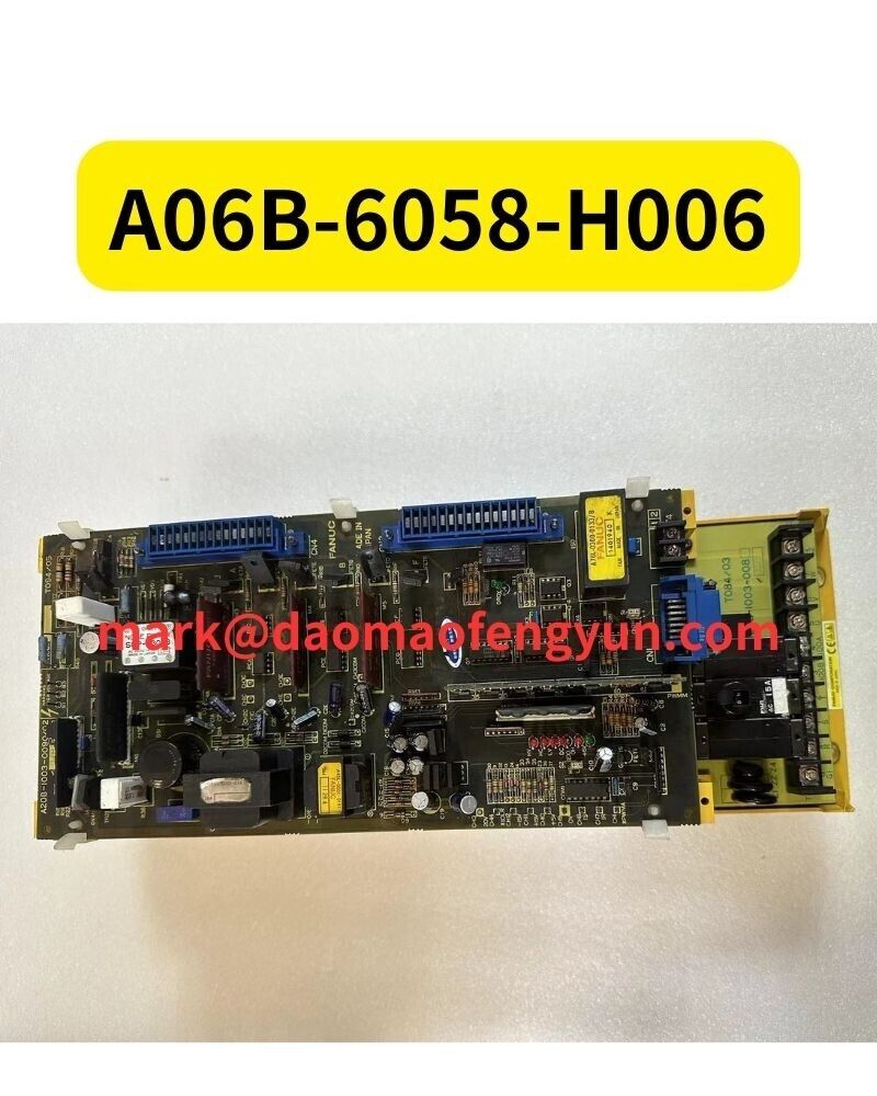 A06B-6058-H006 Used Fanuc Servo Amplifier Module A06B 6058 H006 DHL/Fedex