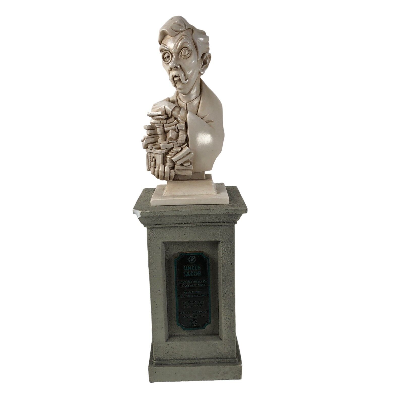 Disney Parks The Haunted Mansion Uncle Pillar Bust Dread Family Murder Mystery