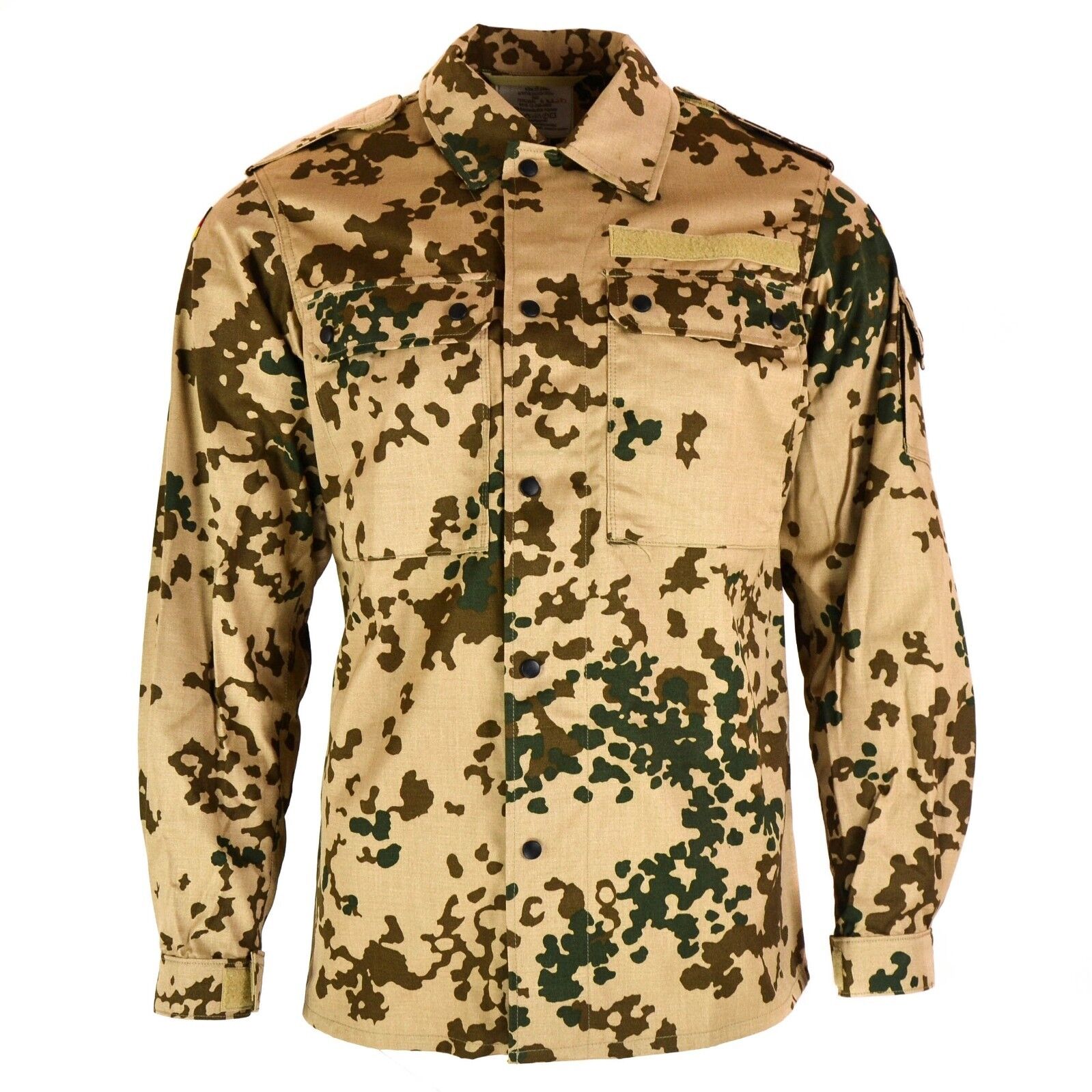 Original German army jacket Tropentarn camo Desert field combat jacket bdu