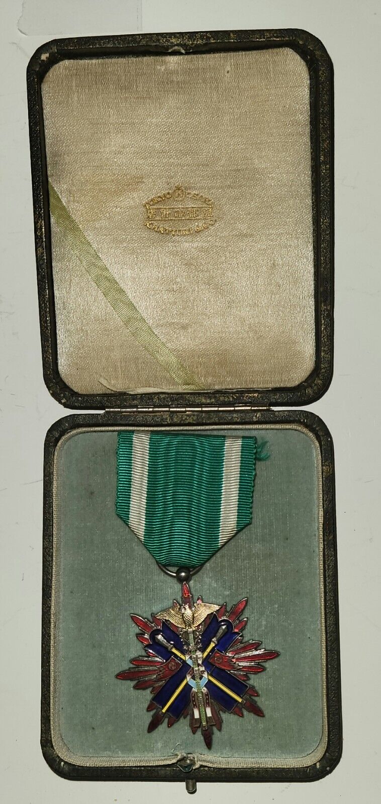 Vintage JAPAN Japanese Military Order of the Golden Kite 5th Class Medal WW2 BIN