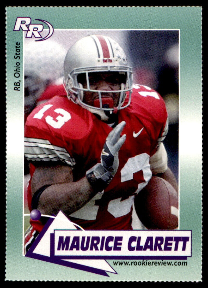 2002 Maurice Clarett XRC RC Rookie Review Ohio State Buckeyes