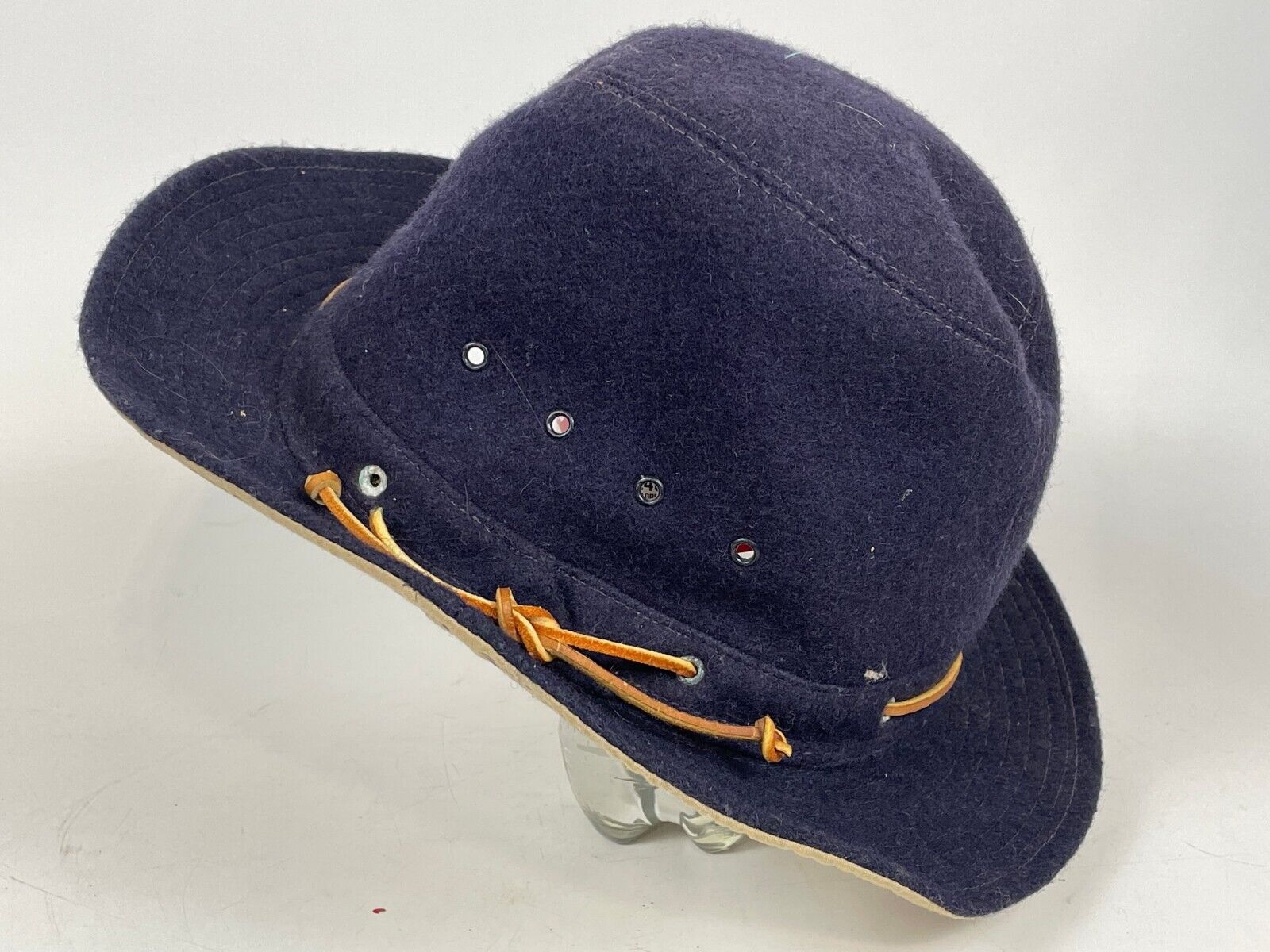 Vintage Quaker Marine Supply Hat - Moresby II Medium Navy