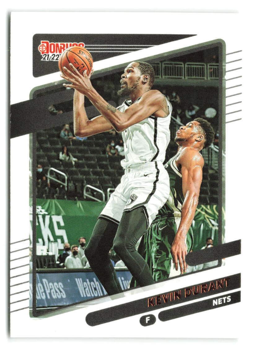 2021-22 Donruss Kevin Durant #8 Brooklyn Nets