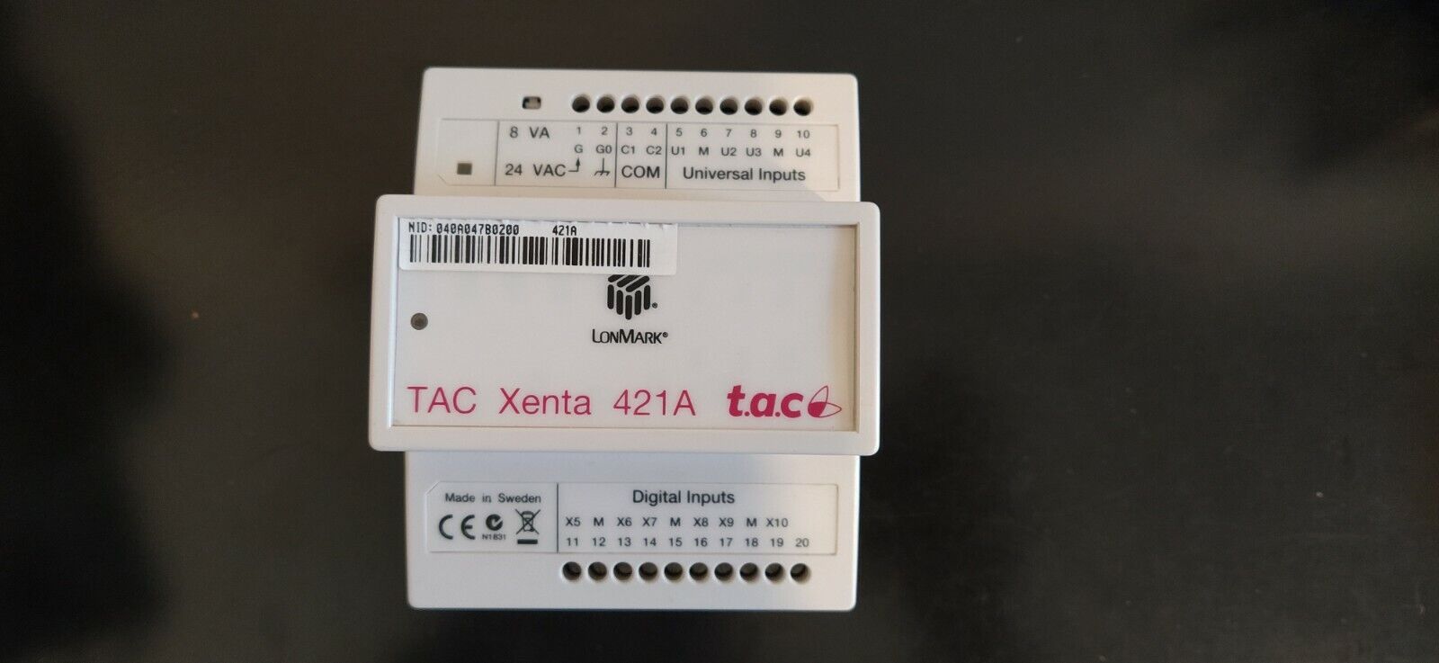 TAC / Schneider Electric Xenta 421A / 421A 0-073-0245-0 / Relay module