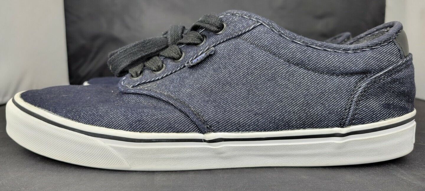 Vans Off The Wall Lace Up Casual Shoes Sneakers Sk8 Mens Size 11.5 Blue TB4R