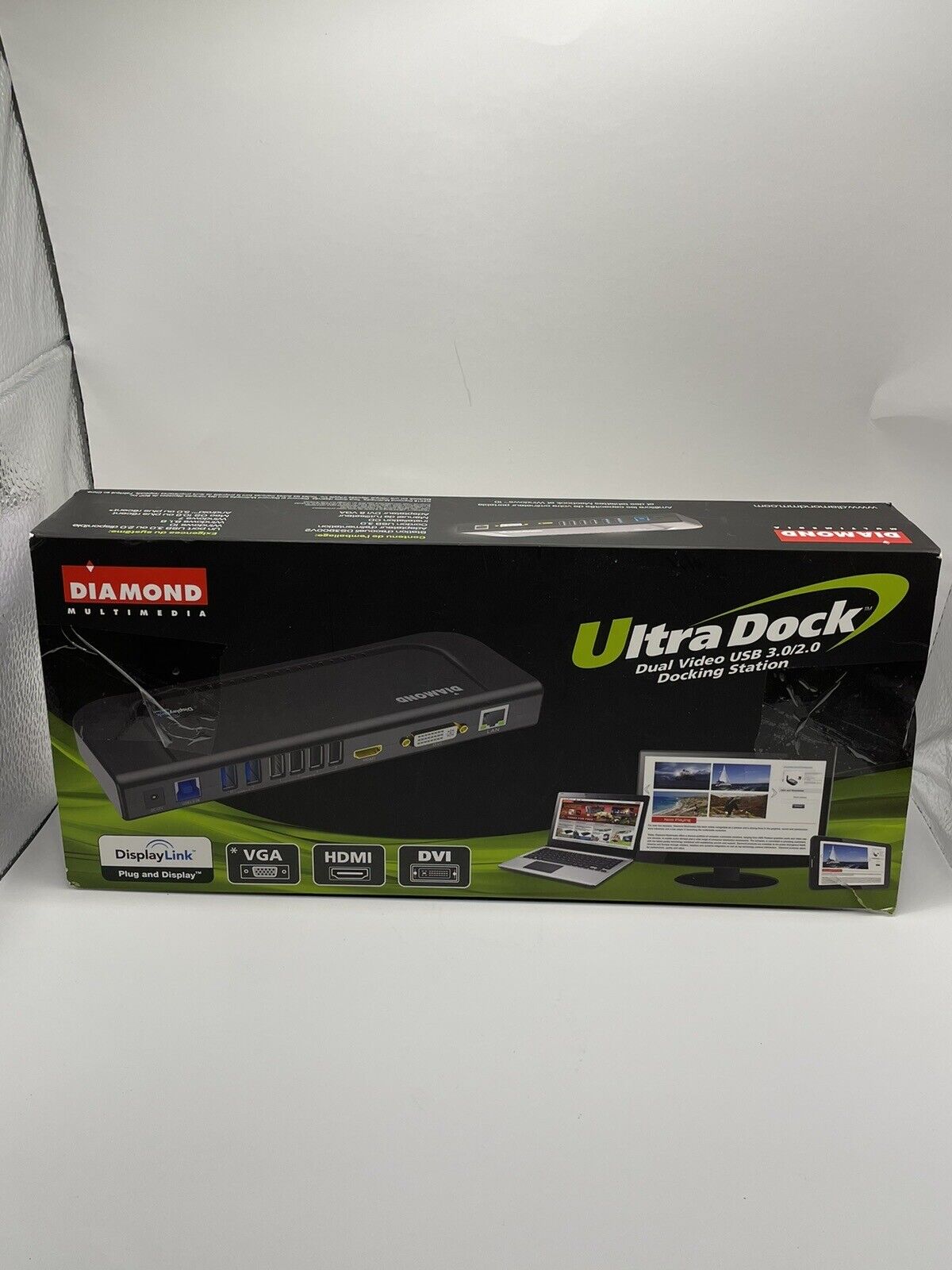 Diamond Multimedia UltraDock Dual Video USB 3.0/2.0 Docking Station