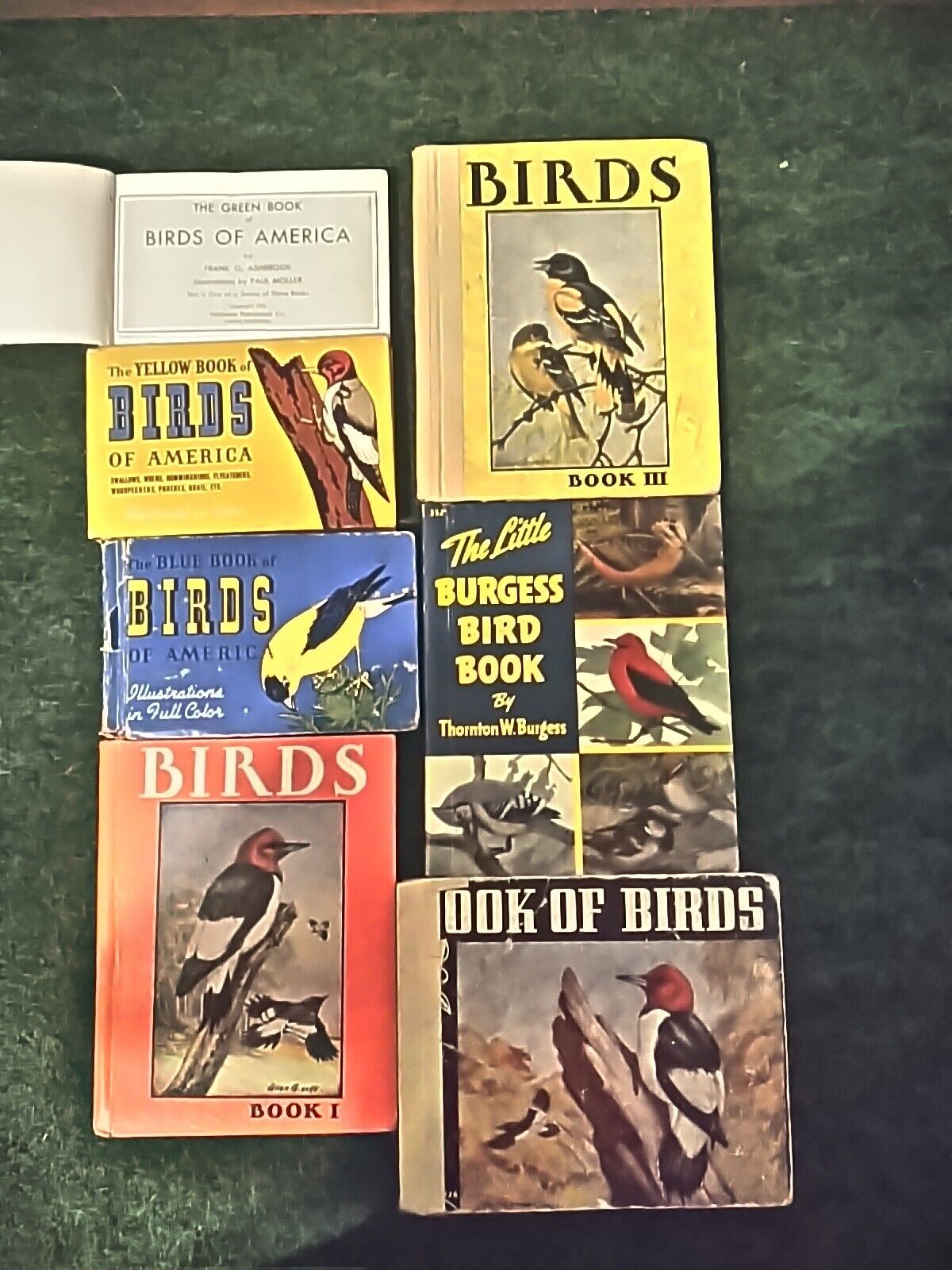 Vintage 1930s And 40s Bird Books