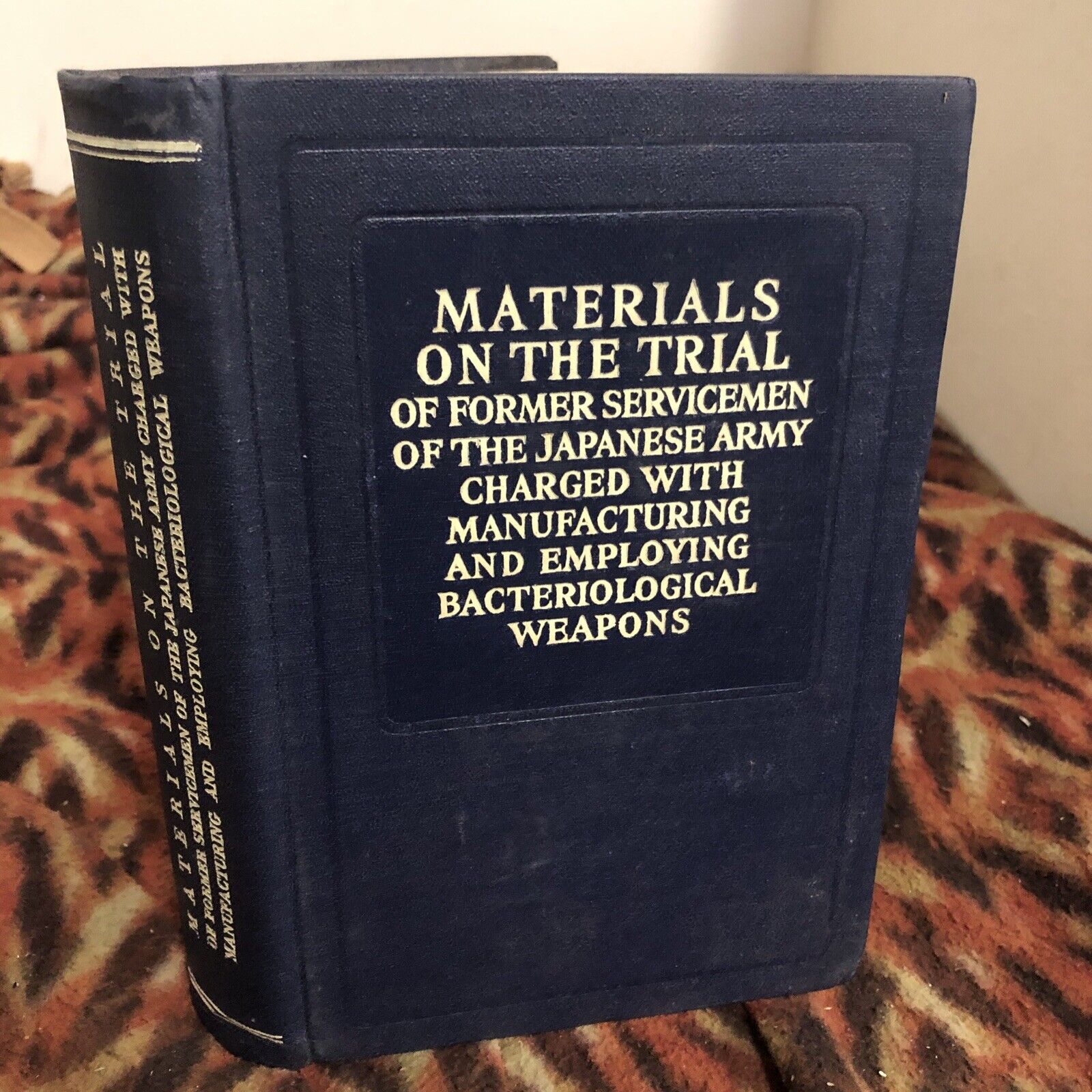 Unit 731 Materials Of Japanese  Bacteriological Weapons War Crime WW2 Manchuria