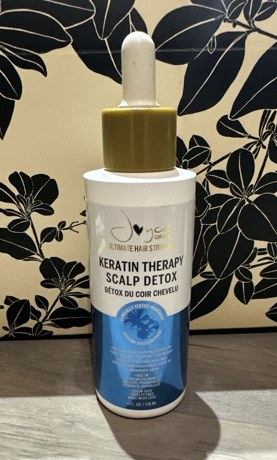 Joyce Giraud Ultimate Hair Strength Fortifying Keratin Therapy Scalp Detox - 4oz