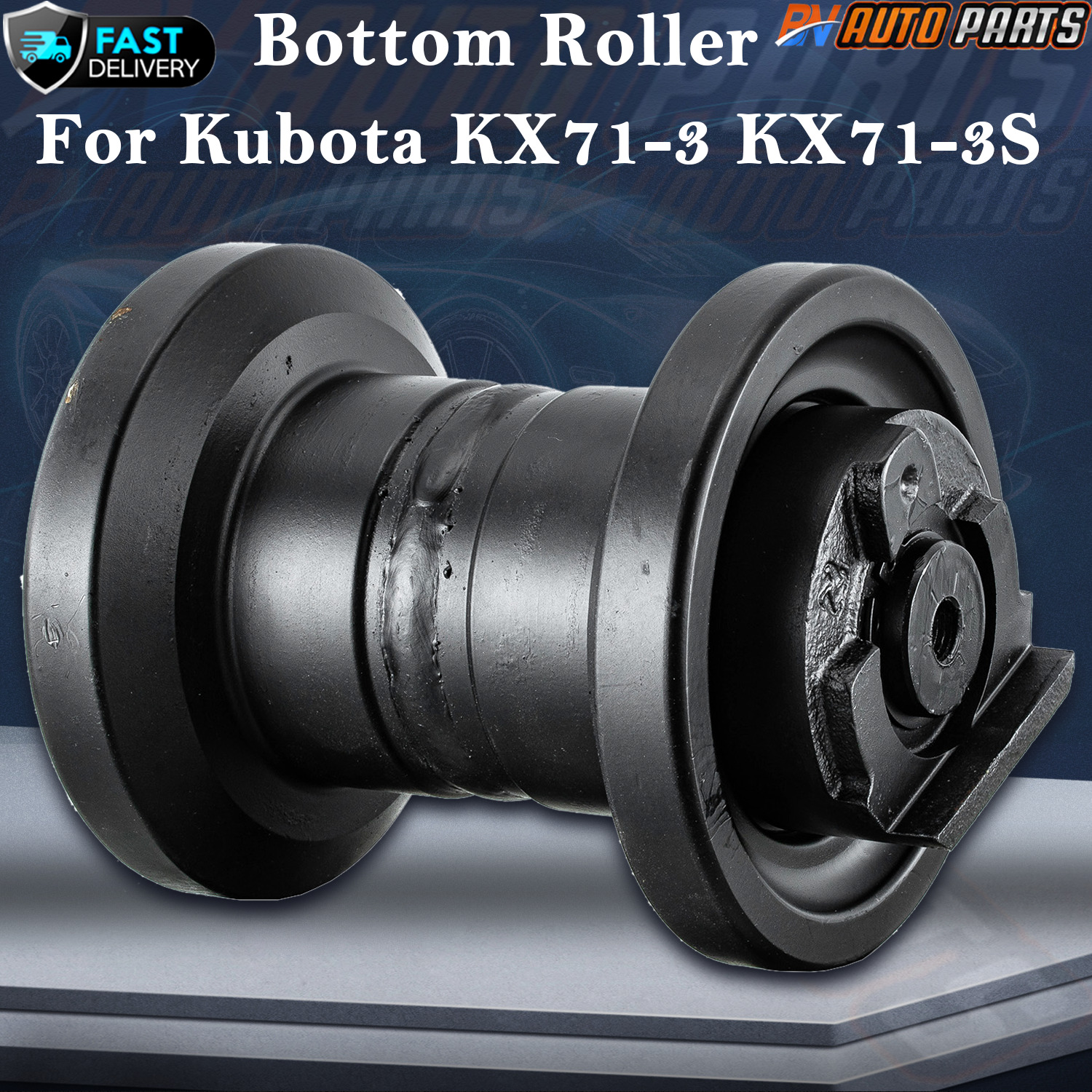 Bottom Roller For Kubota KX71-3 & KX71-3S Excavator Undercarriage