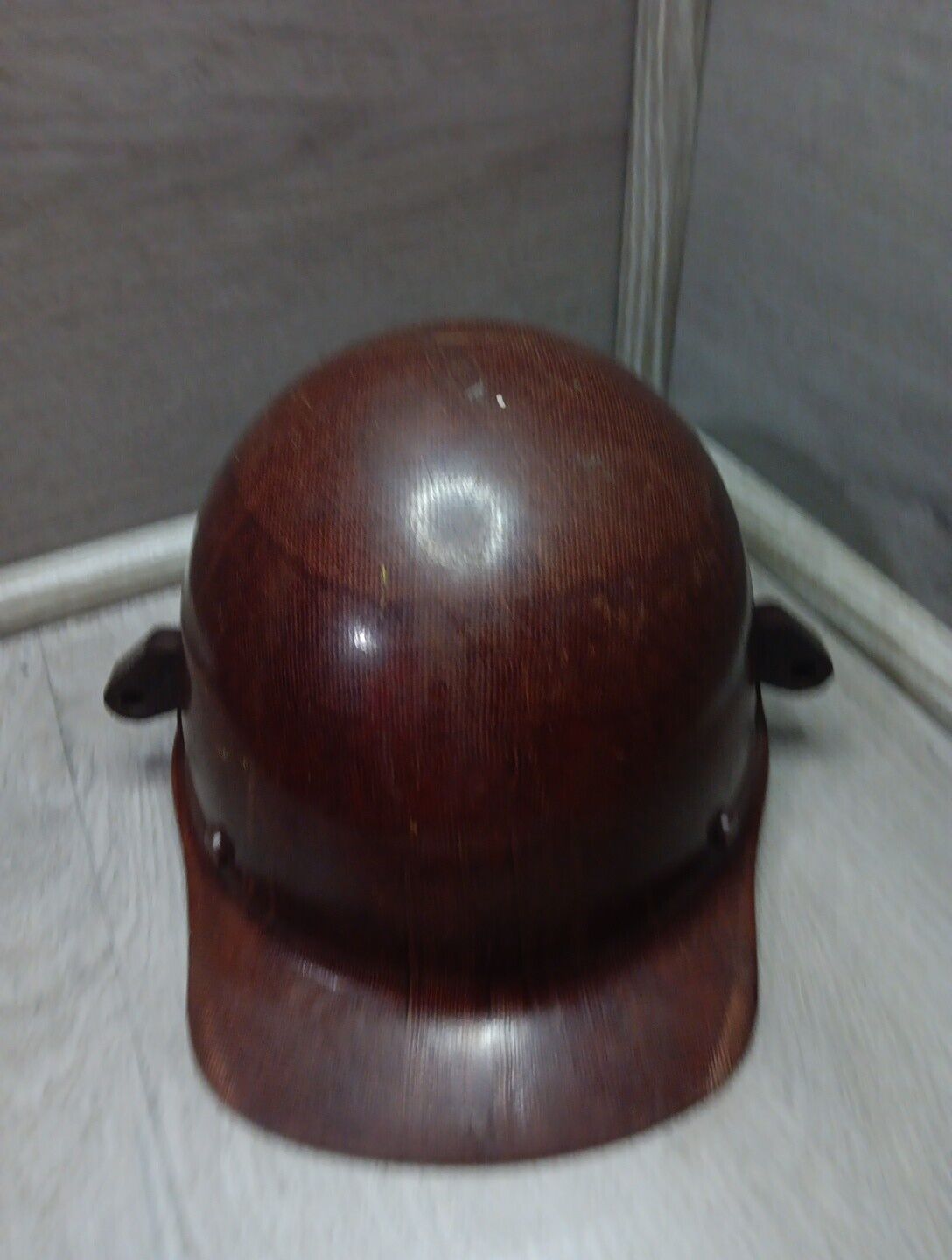 Vintage MSA Skullgard Hard Hat, Mine Safety Cap-Fiberglass Welders Helmet.