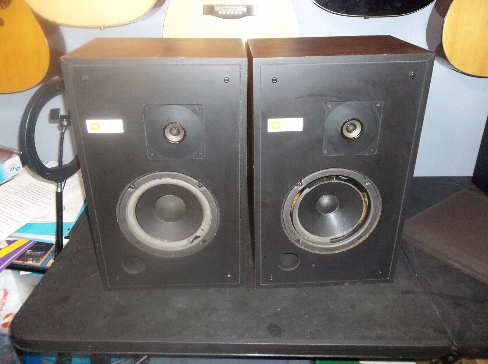 JBL L19 Speakers, Pair (2) - READ Description - w/ Screens