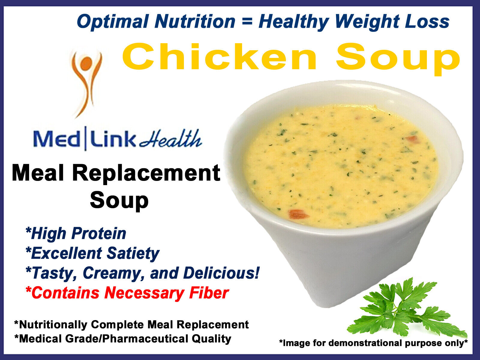 CHICKEN SOUP Weight Loss Meal Replace | 3 BOXES | SIMILAR TO Optifast® 800