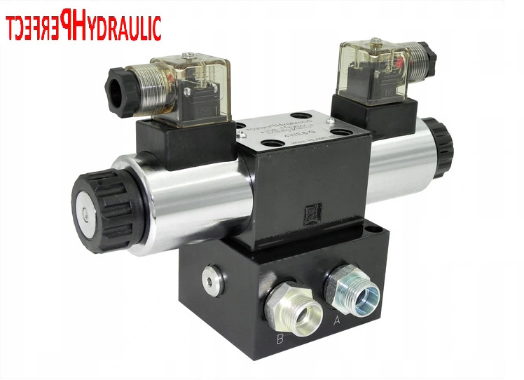 Hydraulic Valve 4/3-Way Valve 1 Section CETOP 03 NG6 24V with Base Plate DBV