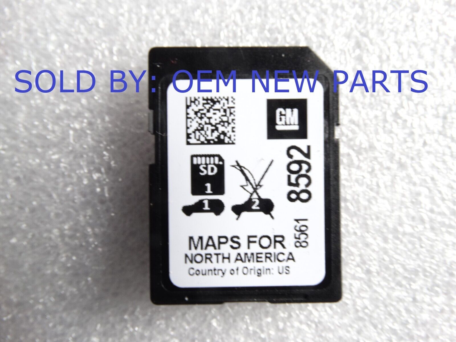 2023 GPS Navigation SD Card Map 85618592 For GM GMC Acadia Canyon Sierra Yukon