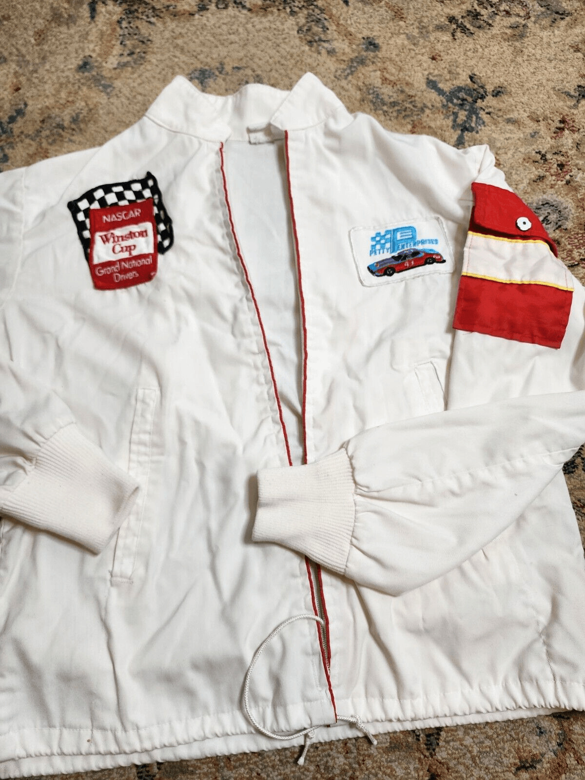 Vtg 70\'s NASCAR Winston Cup Grand National Racing Jacket Richard Petty READ