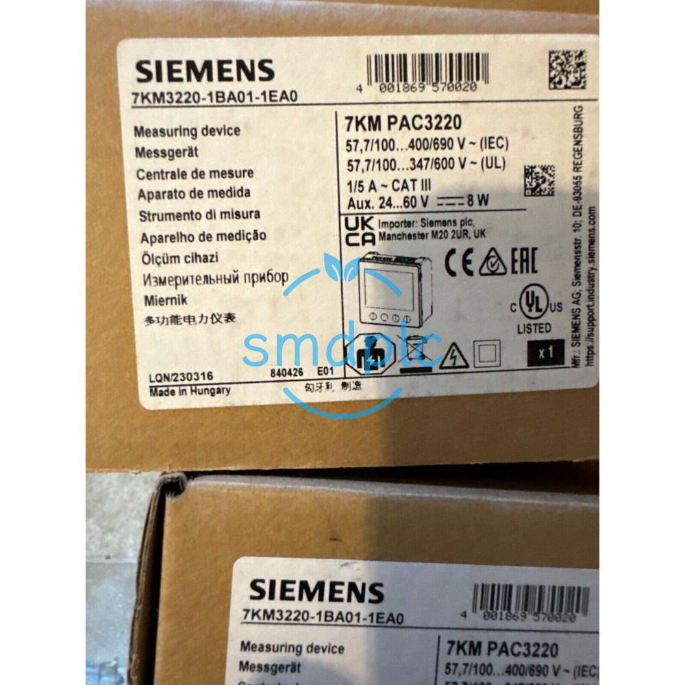 Siemens 7KM3220-1BA01-1EA0 7KM PAC3220 brand new with box GN