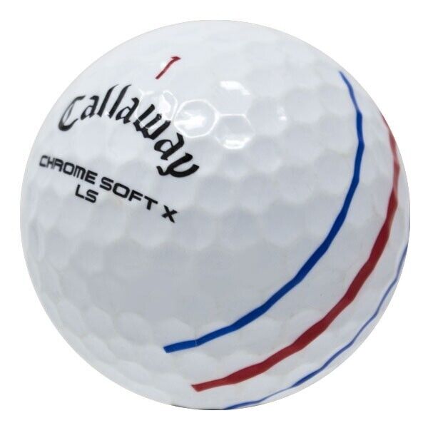 48 Callaway Chrome Soft X LS Triple Track AAAA/Near Mint Used Golf Balls